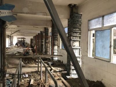 深圳市顺安宝腾制衣厂员工宿舍加固工程